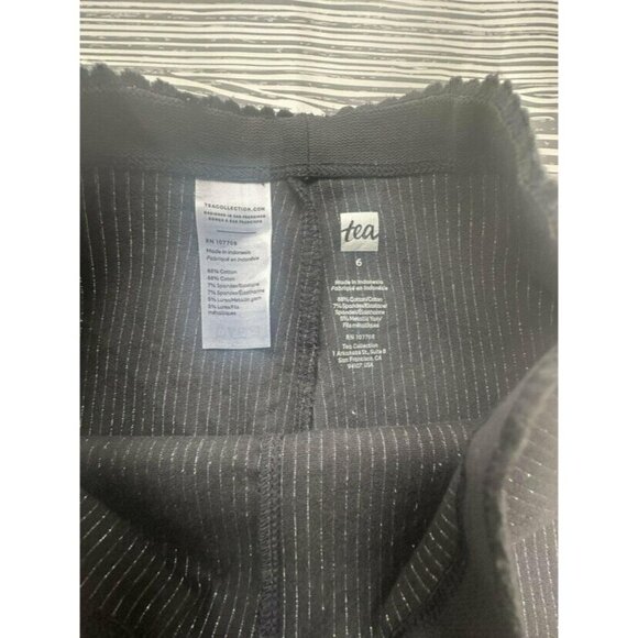 Tea collection Gray Capri Leggings 6 EUC - Picture 4 of 5